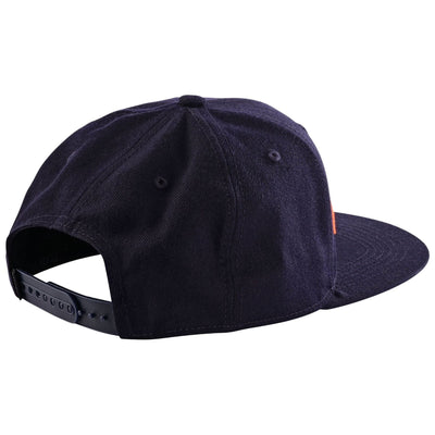 Troy Lee Designs 9FIFTY Signature Snapback Hat - Navy/Orange 8Lines Shop - Fast Shipping