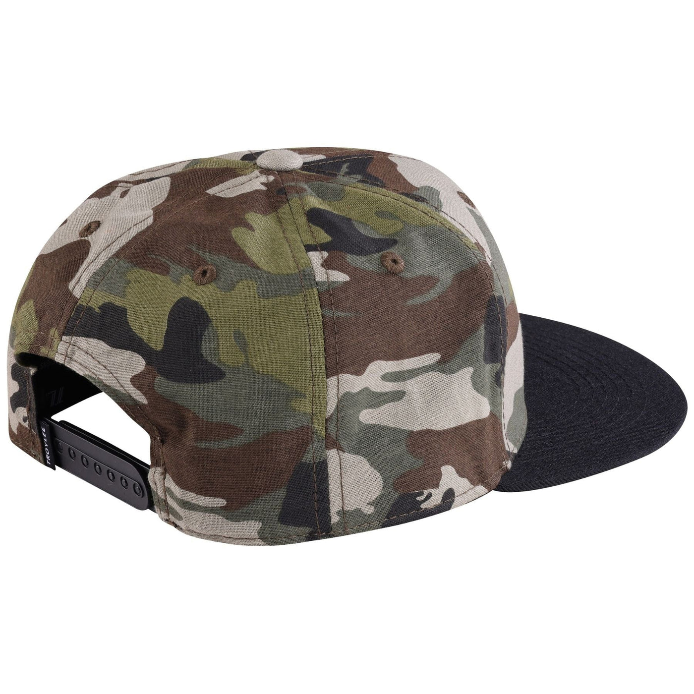 Troy Lee Designs 9FIFTY Slice Snapback Hat - Camo Army Green/Black 8Lines Shop - Fast Shipping