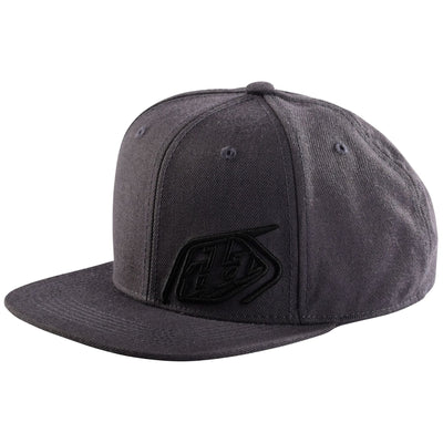 Troy Lee Designs 9FIFTY Slice Snapback Hat - Dark Gray/Charcoal 8Lines Shop - Fast Shipping