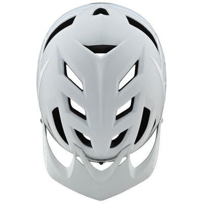 Troy Lee Designs A1 MIPS Bike Helmet - Light Gray/White 8Lines Shop - Fast Shipping