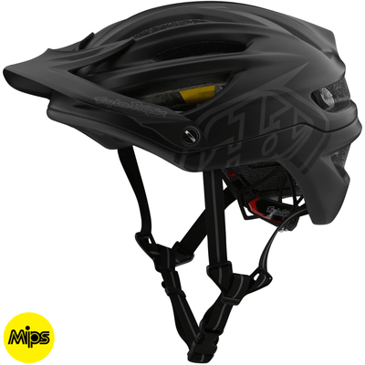 Troy Lee Designs A2 MIPS Bike Helmet Decoy - Black 8Lines Shop - Fast Shipping