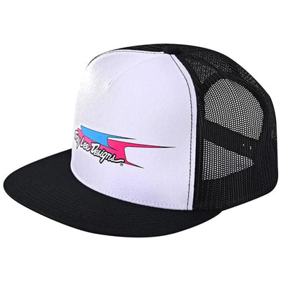 Troy Lee Designs Aero Snapback Hat - Black/White 8Lines Shop - Fast Shipping