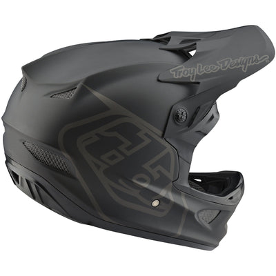 Troy Lee Designs D3 Fiberlite Helmet Mono - Black 8Lines Shop - Fast Shipping