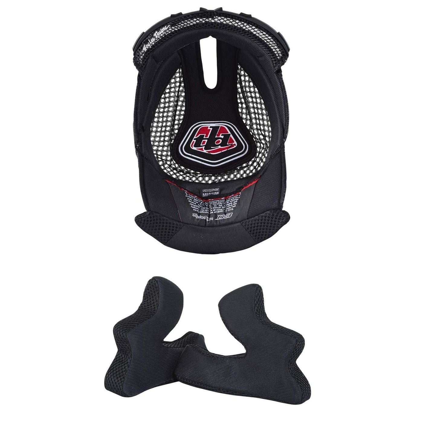 Troy Lee Designs D3 Helmet Interior Set - Cheek Pads & Headliner 8Lines Shop - Fast Shipping