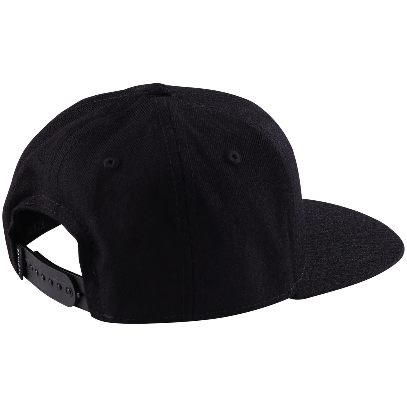 Troy Lee Designs Flat Bill Snapback Youth Cropped Badge Hat - Black 8Lines Shop - Fast Shipping