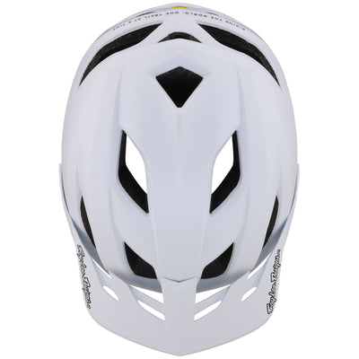 Troy Lee Designs FLOWLINE Helmet with MIPS - White 8Lines Shop - Fast Shipping