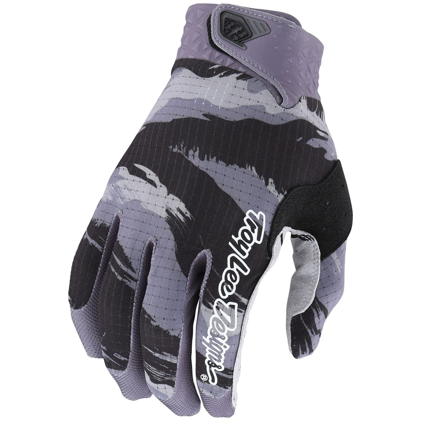 Troy Lee Designs Gloves AIR Brushed - Camo Black/Gray 8Lines Shop - Fast Shipping