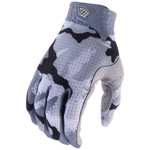 Troy Lee Designs Gloves AIR Camo - Gray/White 8Lines Shop - Fast Shipping
