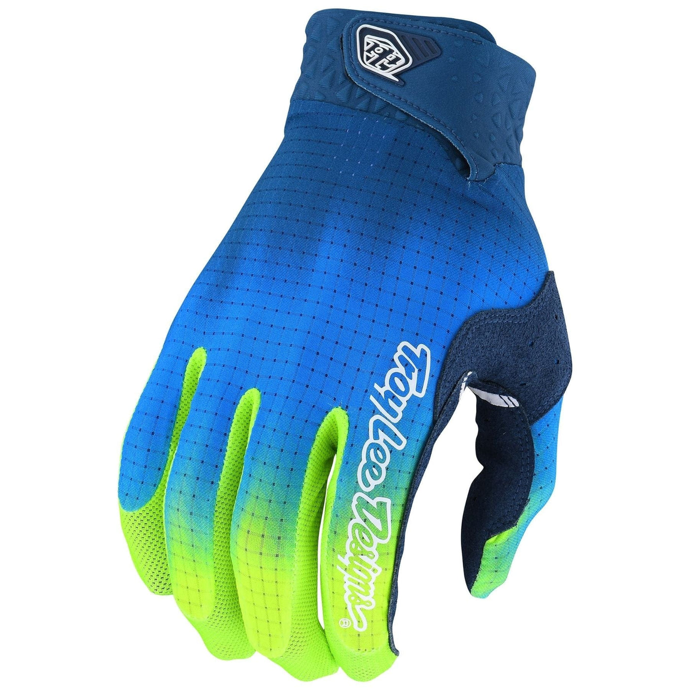 Troy Lee Designs Gloves AIR Jet Fuel - Navy/Yellow 8Lines Shop - Fast Shipping