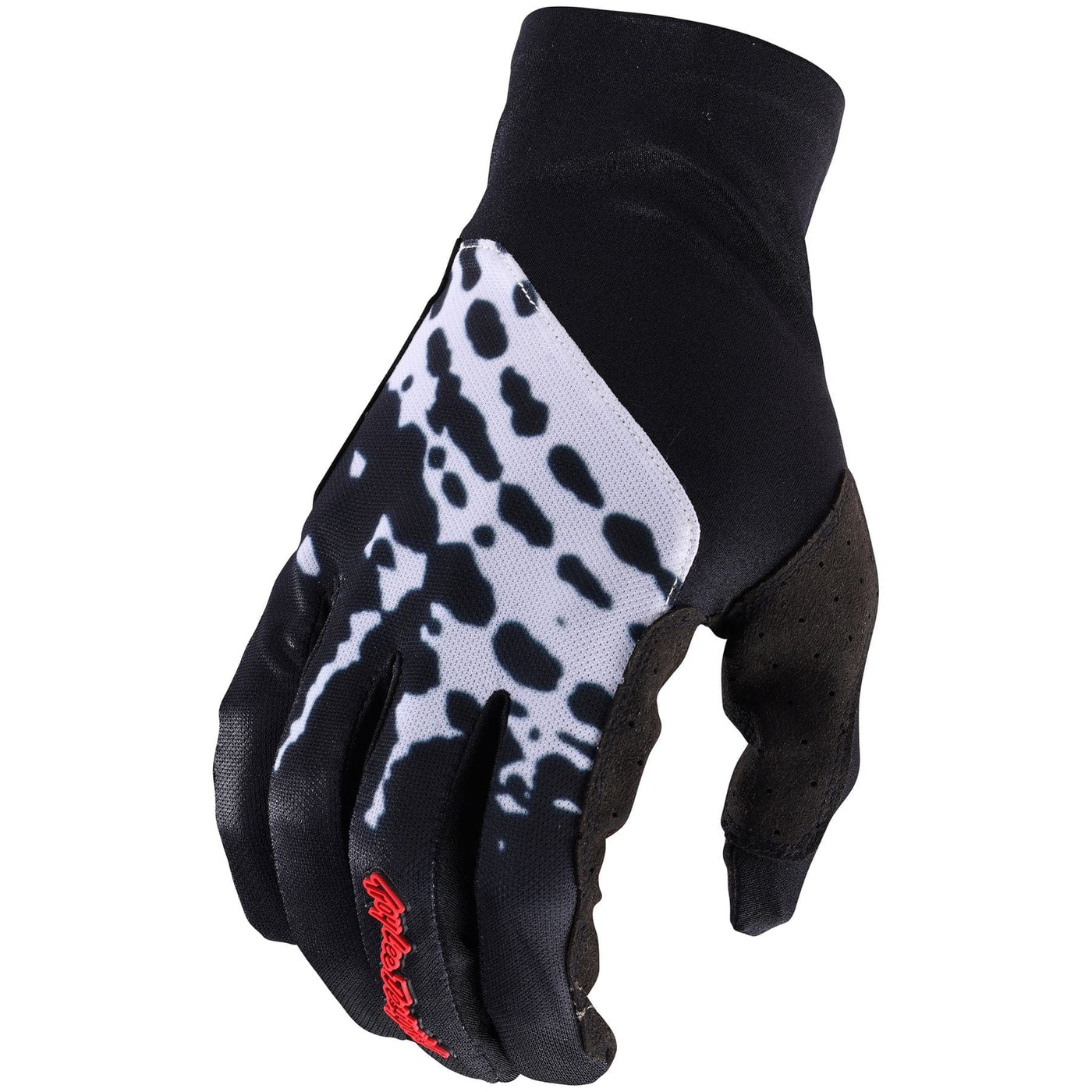 Troy Lee Designs Gloves FLOWLINE Big Spin - Black/White 8Lines Shop - Fast Shipping