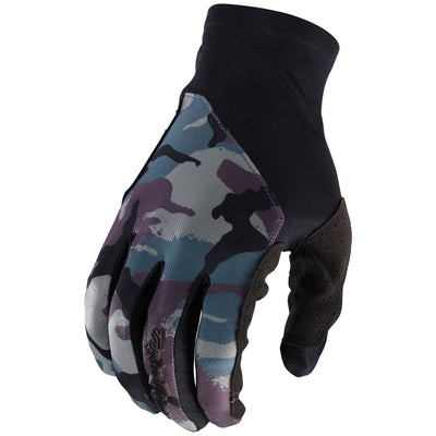 Troy Lee Designs Gloves FLOWLINE Camo - Army Green 8Lines Shop - Fast Shipping