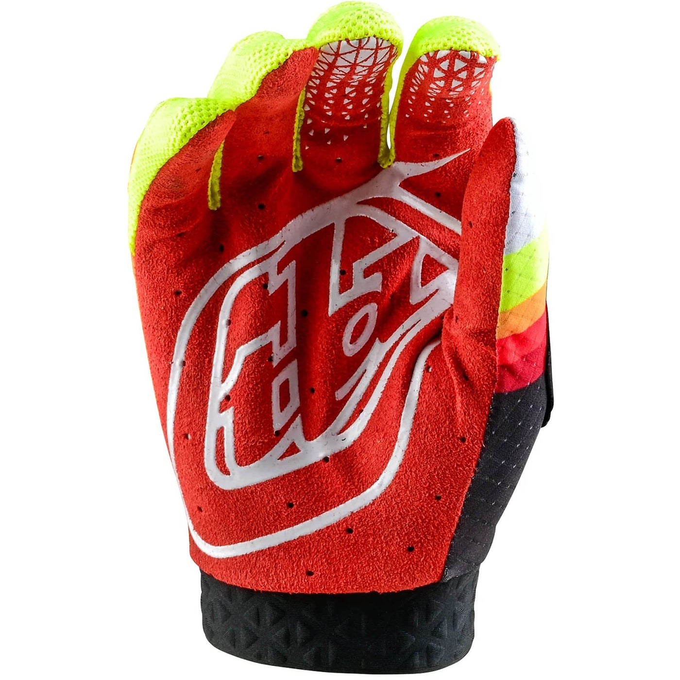 Troy Lee Designs Gloves Youth AIR Reverb Black/Yellow 8Lines Shop - Fast Shipping