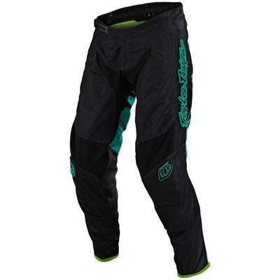 Troy Lee Designs GP AIR Pants Drift - Black/Turquoise 8Lines Shop - Fast Shipping