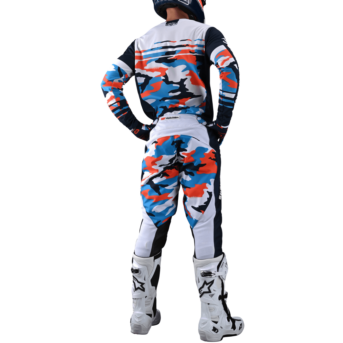 Troy Lee Designs GP Jersey Formula Camo - Navy/Orange 8Lines Shop - Fast Shipping