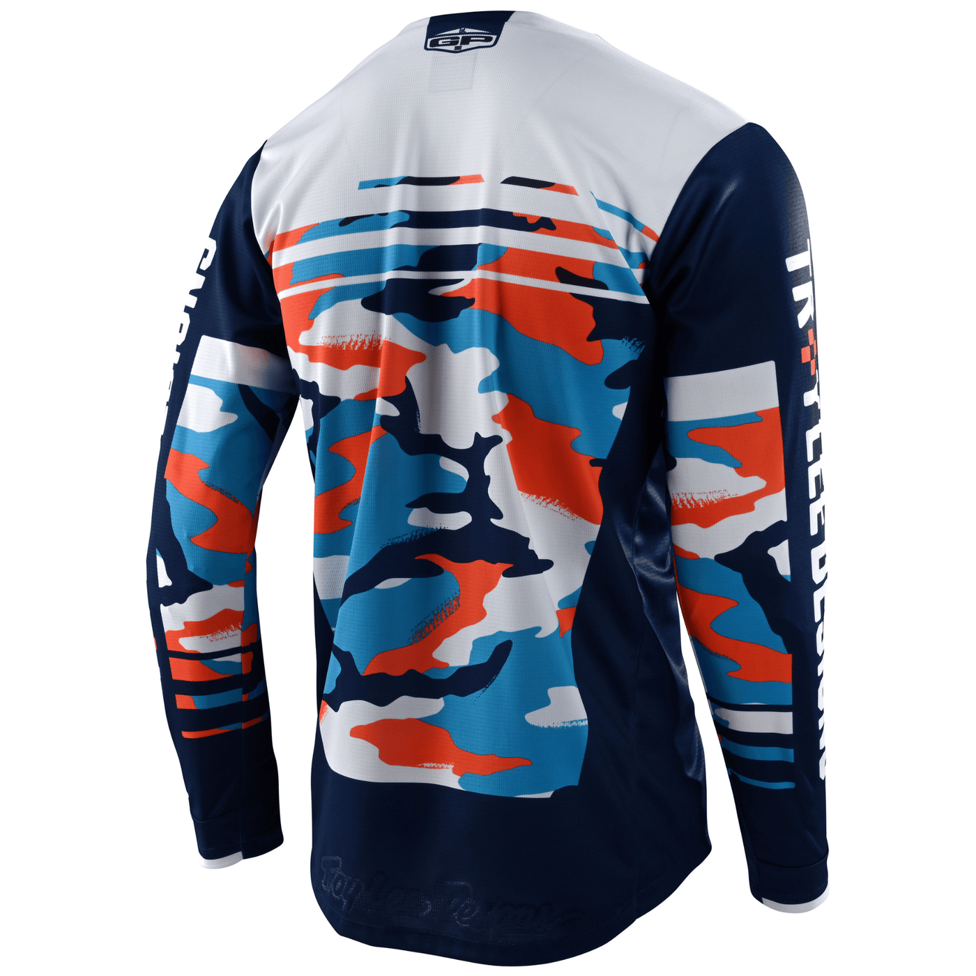 Troy Lee Designs GP Jersey Formula Camo - Navy/Orange 8Lines Shop - Fast Shipping