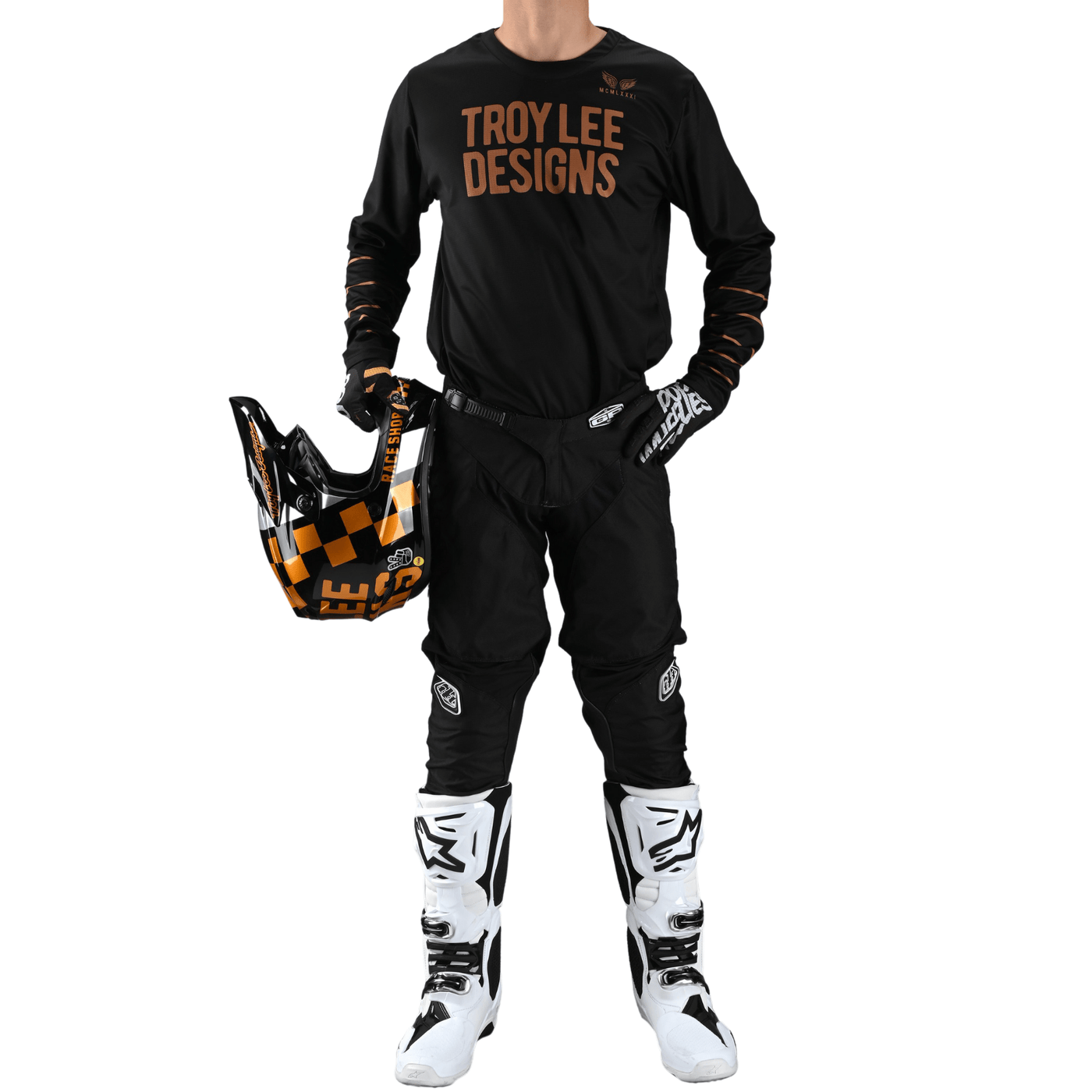 Troy Lee Designs GP Pants Mono - Black 8Lines Shop - Fast Shipping