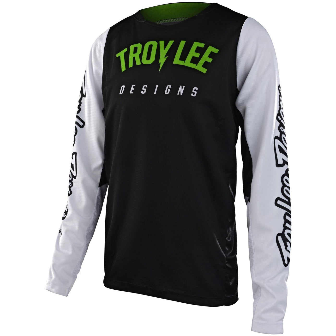 Troy Lee Designs GP PRO Youth Jersey Blends Boltz - Black/White 8Lines Shop - Fast Shipping