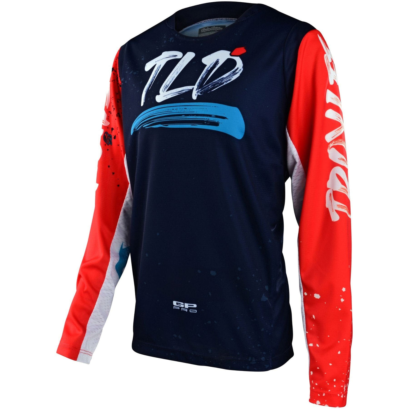 Troy Lee Designs GP PRO Youth Jersey Partical - Navy/Orange 8Lines Shop - Fast Shipping