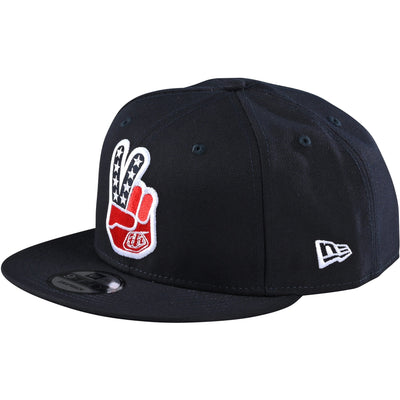 Troy Lee Designs Peace Sign Youth Snapback Hat – Navy 8Lines Shop - Fast Shipping