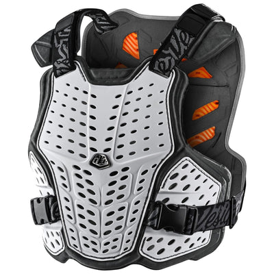 Troy Lee Designs Rockfight CE Chest Protector - White 8Lines Shop - Fast Shipping