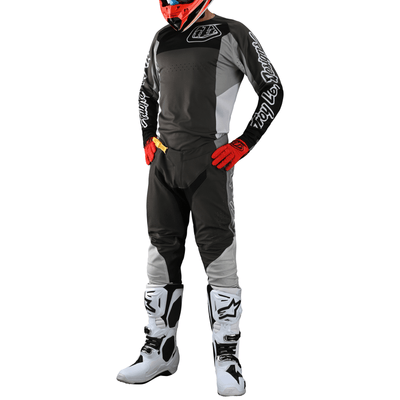 Troy Lee Designs SE PRO Jersey Quattro - Gray/Black 8Lines Shop - Fast Shipping