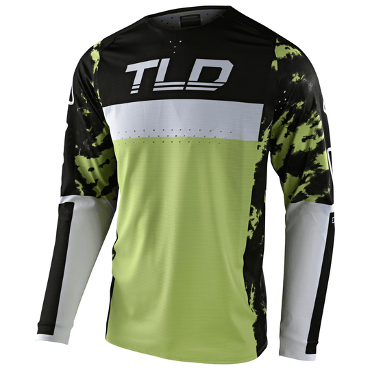 Troy Lee Designs Se Pro MX Gear Combo Set Dyeno - Glo Green