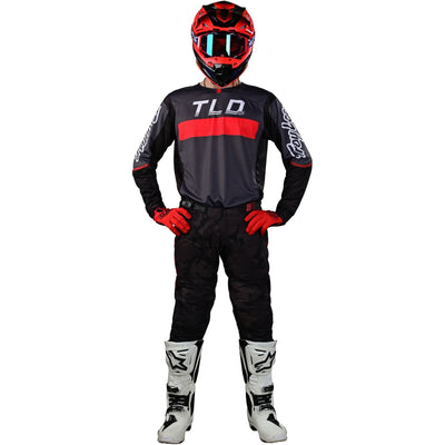 Troy Lee Designs SE PRO MX Set Grid - Camo Black/Gray 8Lines Shop - Fast Shipping