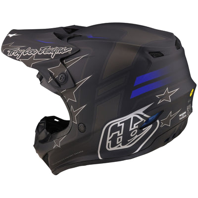 Troy Lee Designs SE4 Polyacrylite Helmet Flagstaff - Black 8Lines Shop - Fast Shipping