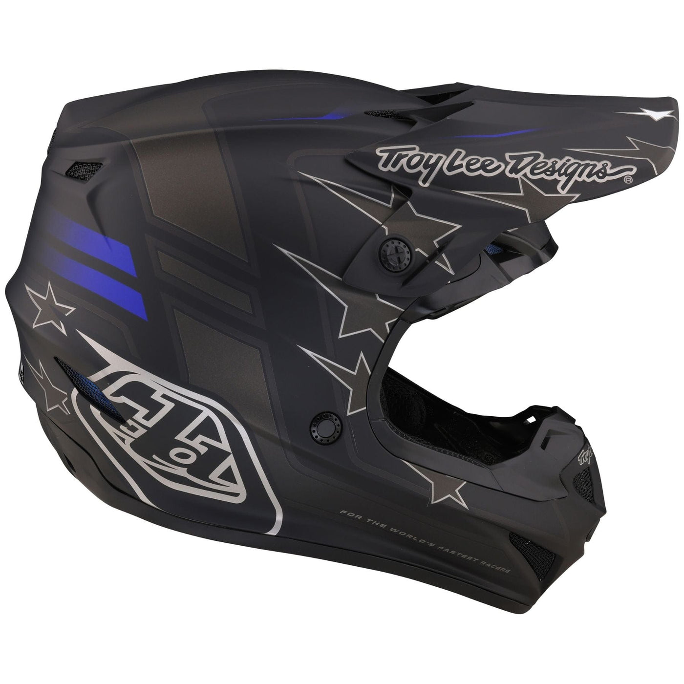 Troy Lee Designs SE4 Polyacrylite Helmet Flagstaff - Black 8Lines Shop - Fast Shipping