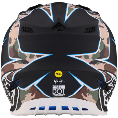 Troy Lee Designs SE4 Polyacrylite Helmet Matrix - Camo/Black 8Lines Shop - Fast Shipping