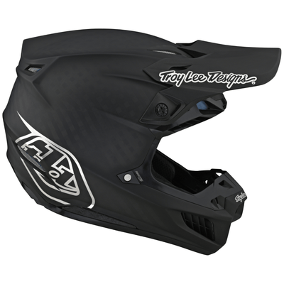 Troy Lee Designs SE5 Carbon Helmet - Black / Chrome 8Lines Shop - Fast Shipping