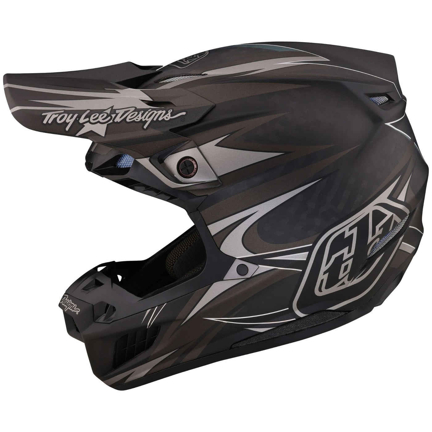 Troy Lee Designs SE5 Carbon Helmet Inferno - Black 8Lines Shop - Fast Shipping