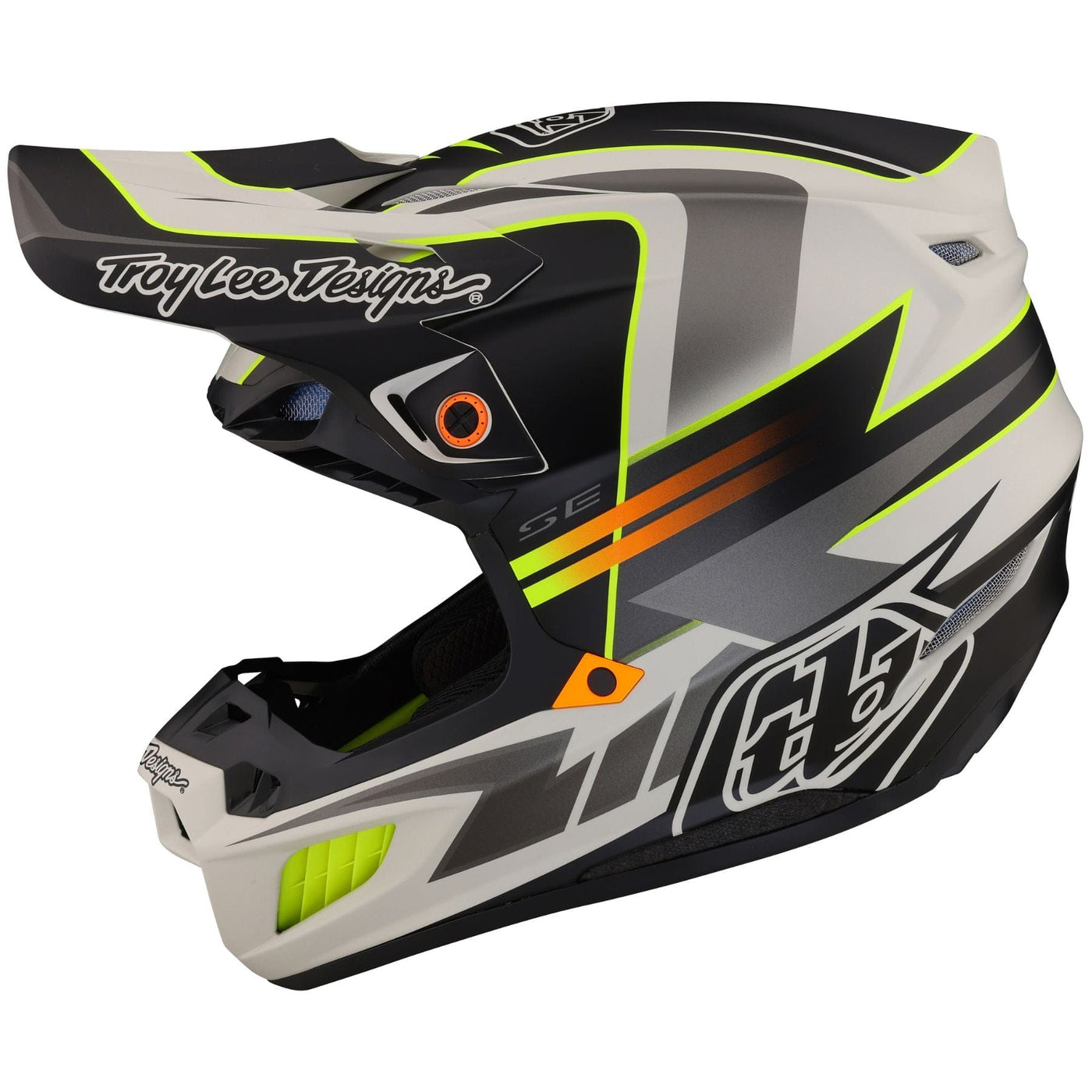 Troy Lee Designs SE5 Composite Helmet Saber - Fog 8Lines Shop - Fast Shipping