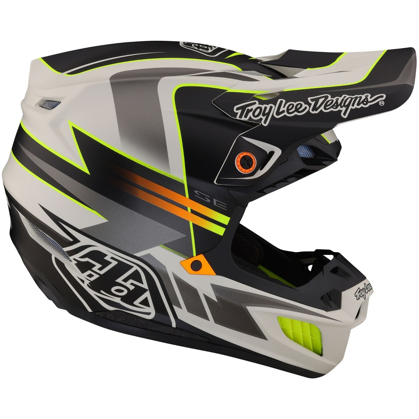 Troy Lee Designs SE5 Composite Helmet Saber - Fog 8Lines Shop - Fast Shipping