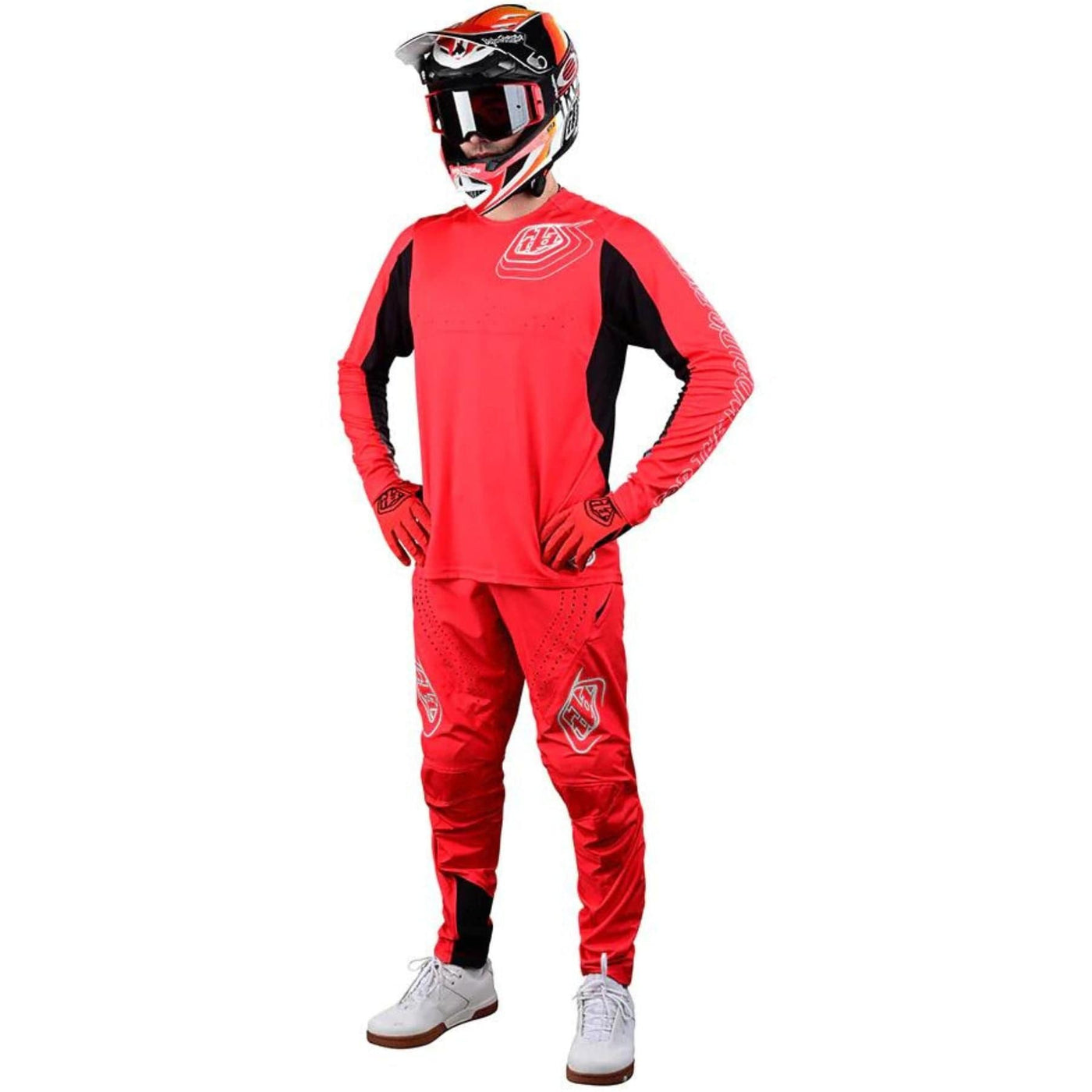 Troy Lee Designs Sprint Pants Bike Set Richter - Race Red 8Lines Shop - Fast Shipping