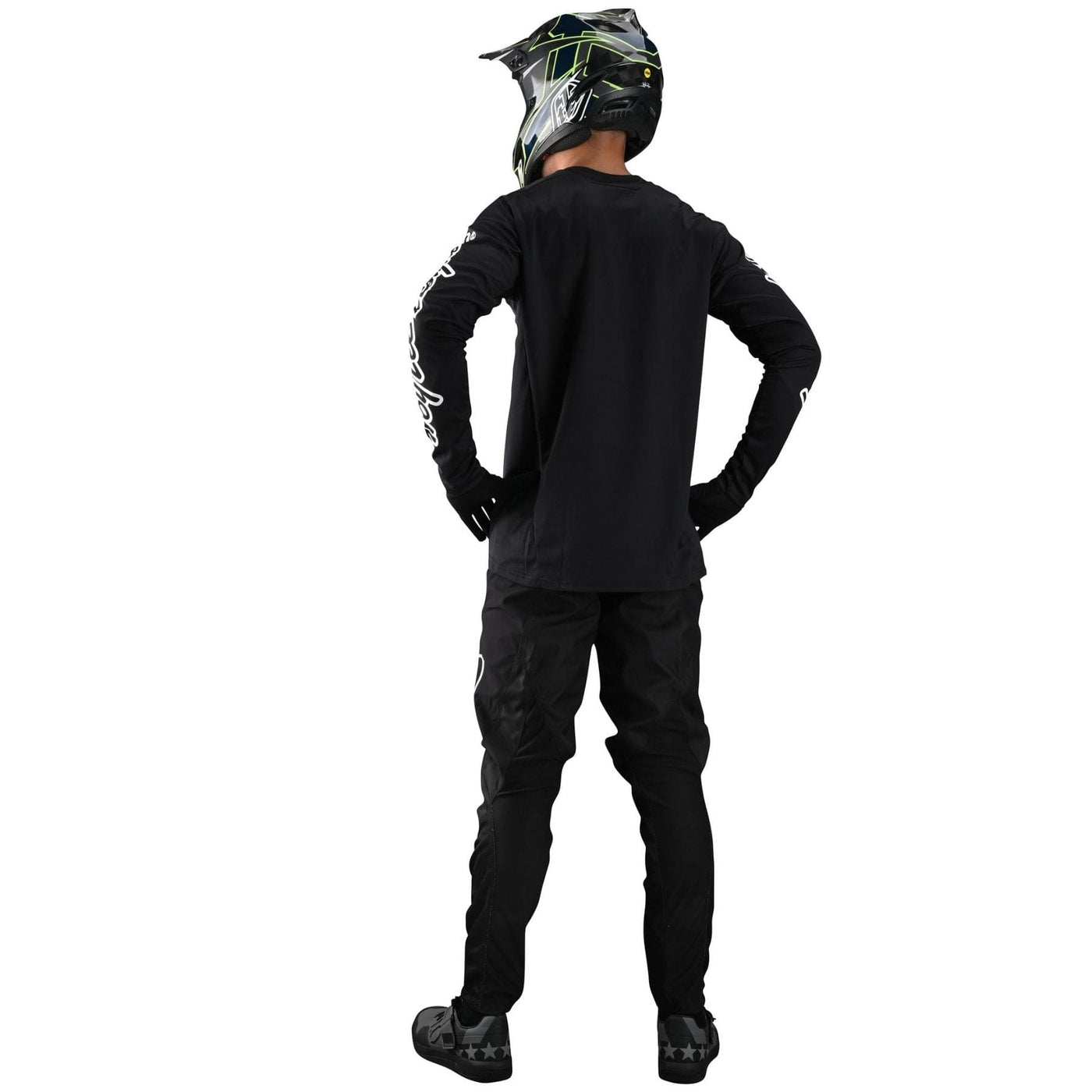 Troy Lee Designs Sprint Pants Bike Set Solid - Black 8Lines Shop - Fast Shipping