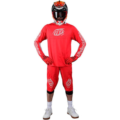 Troy Lee Designs Sprint Shorts Bike Set Mono - Race Red 8Lines Shop - Fast Shipping