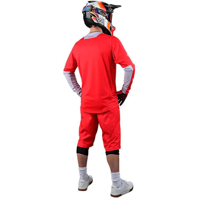 Troy Lee Designs Sprint Shorts Bike Set Mono - Race Red 8Lines Shop - Fast Shipping