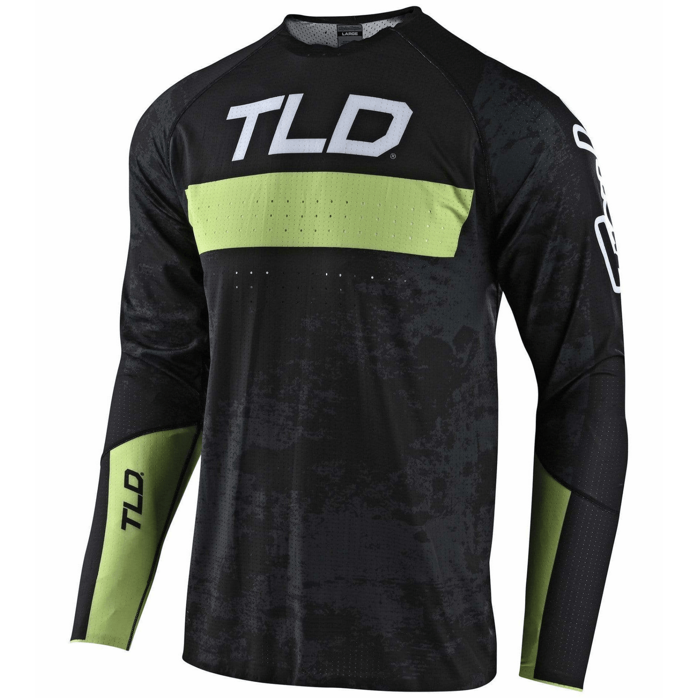 Troy Lee Designs Sprint ULTRA Jersey Grime - Black/Glo Green 8Lines Shop - Fast Shipping