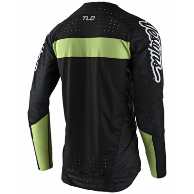 Troy Lee Designs Sprint ULTRA Jersey Grime - Black/Glo Green 8Lines Shop - Fast Shipping