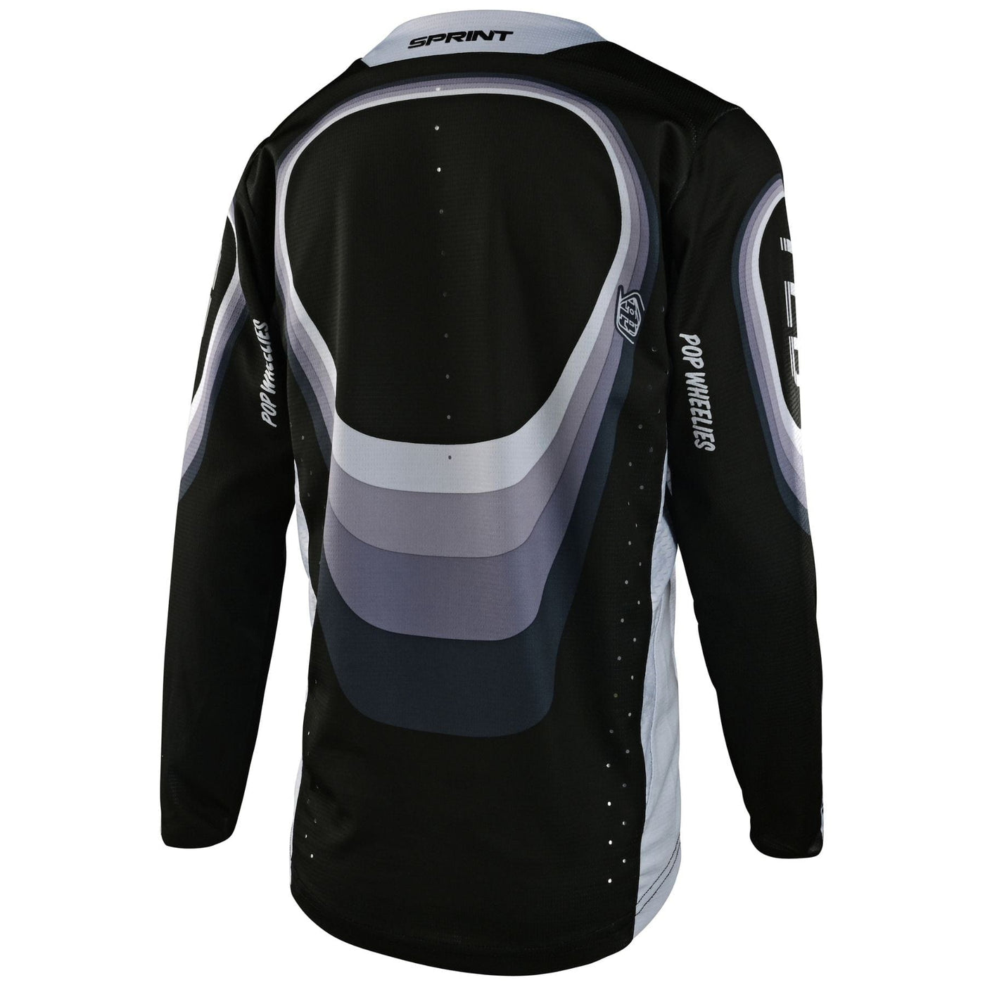 Troy Lee Designs Sprint Youth Jersey Reverb - Black 8Lines Shop - Fast Shipping