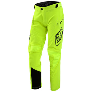 Troy Lee Designs Sprint Youth Pants Mono - Flo Yellow 8Lines Shop - Fast Shipping