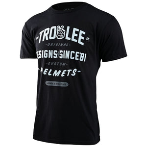Troy Lee Designs T-Shirt Roll Out - Black Heather 8Lines Shop - Fast Shipping