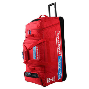 Troy Lee Designs Team GASGAS Meridian Wheeled Gear Bag - Red 8Lines Shop - Fast Shipping