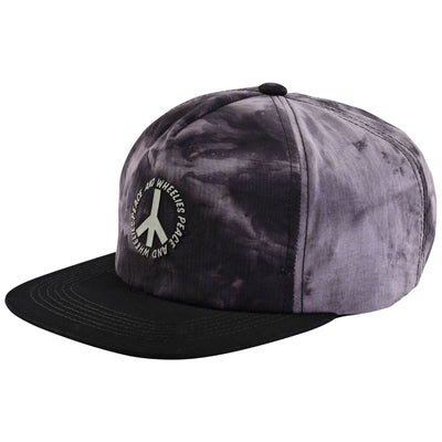 Troy Lee Designs Unstructured Plot Snapback Hat - Charcoal Tie-Dye 8Lines Shop - Fast Shipping