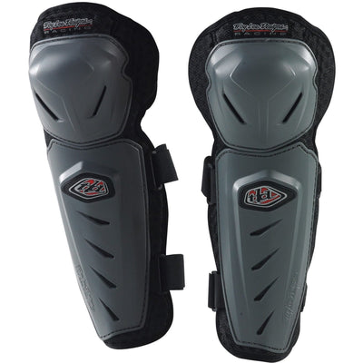Troy Lee Designs Youth Knee Guards Solid - Gray 8Lines Shop - Fast Shipping