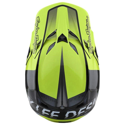 Troy Lee SE5 Composite Helmet Qualifier - Glo Yellow/Black 8Lines Shop - Fast Shipping