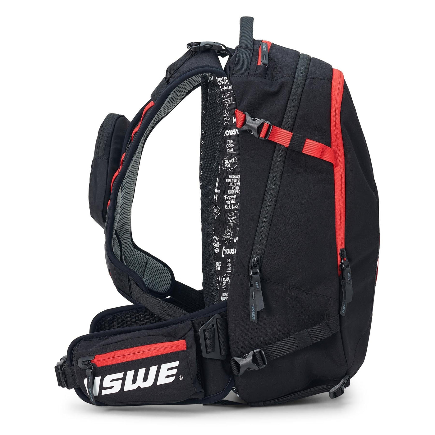 Swe Backpack USWE Core 25L Hydration Off-Road Backpack - Black/Red