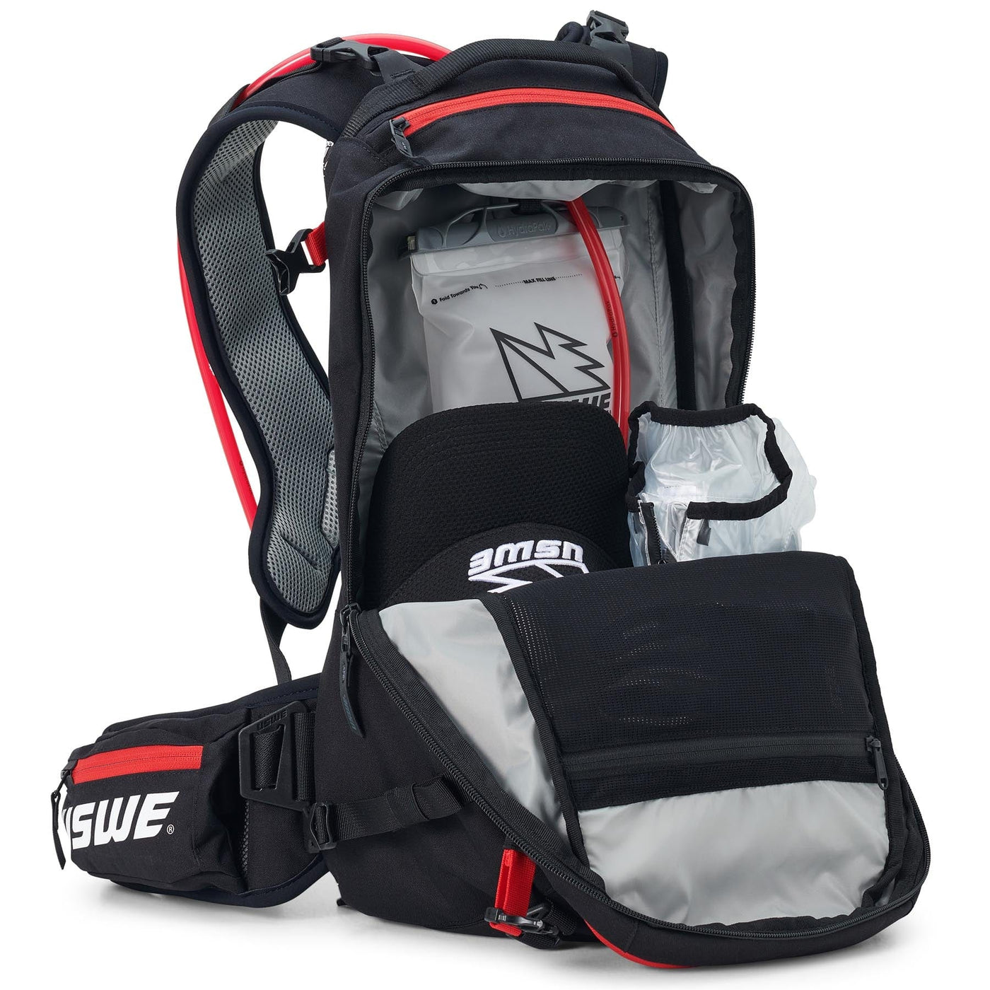 Swe Backpack USWE Core 25L Hydration Off-Road Backpack - Black/Red