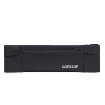 USWE Hofter Running Belt with Water Resistant Pocket - Black 8Lines Shop - Fast Shipping